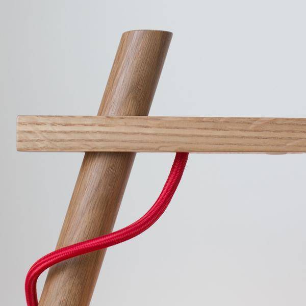 Pablo Designs Clamp Lamp - Mini, White Oak