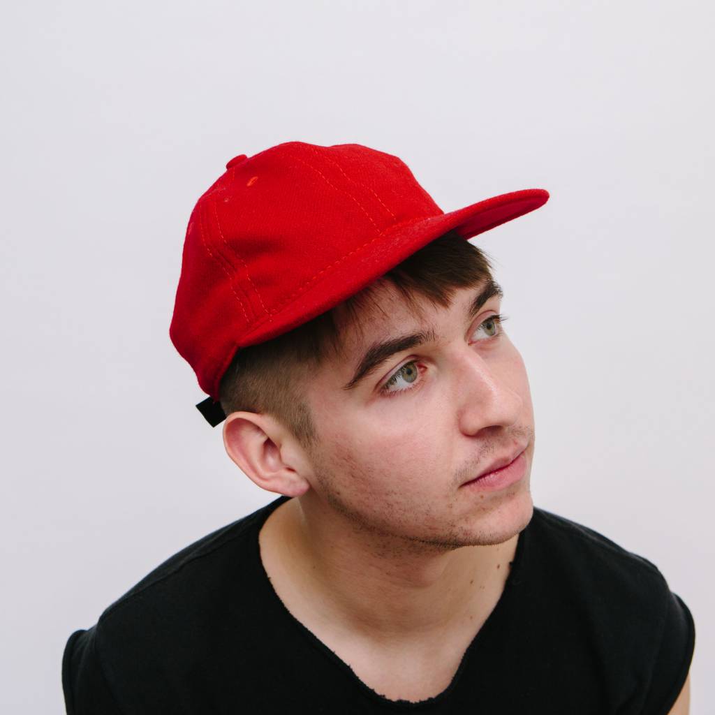 Fair Ends Red Flannel Ball Cap