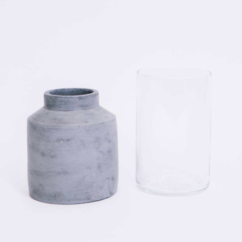 Menu Willmann Vase, Light Gray