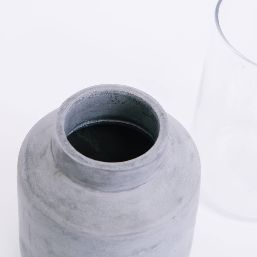 Menu Willmann Vase, Light Gray