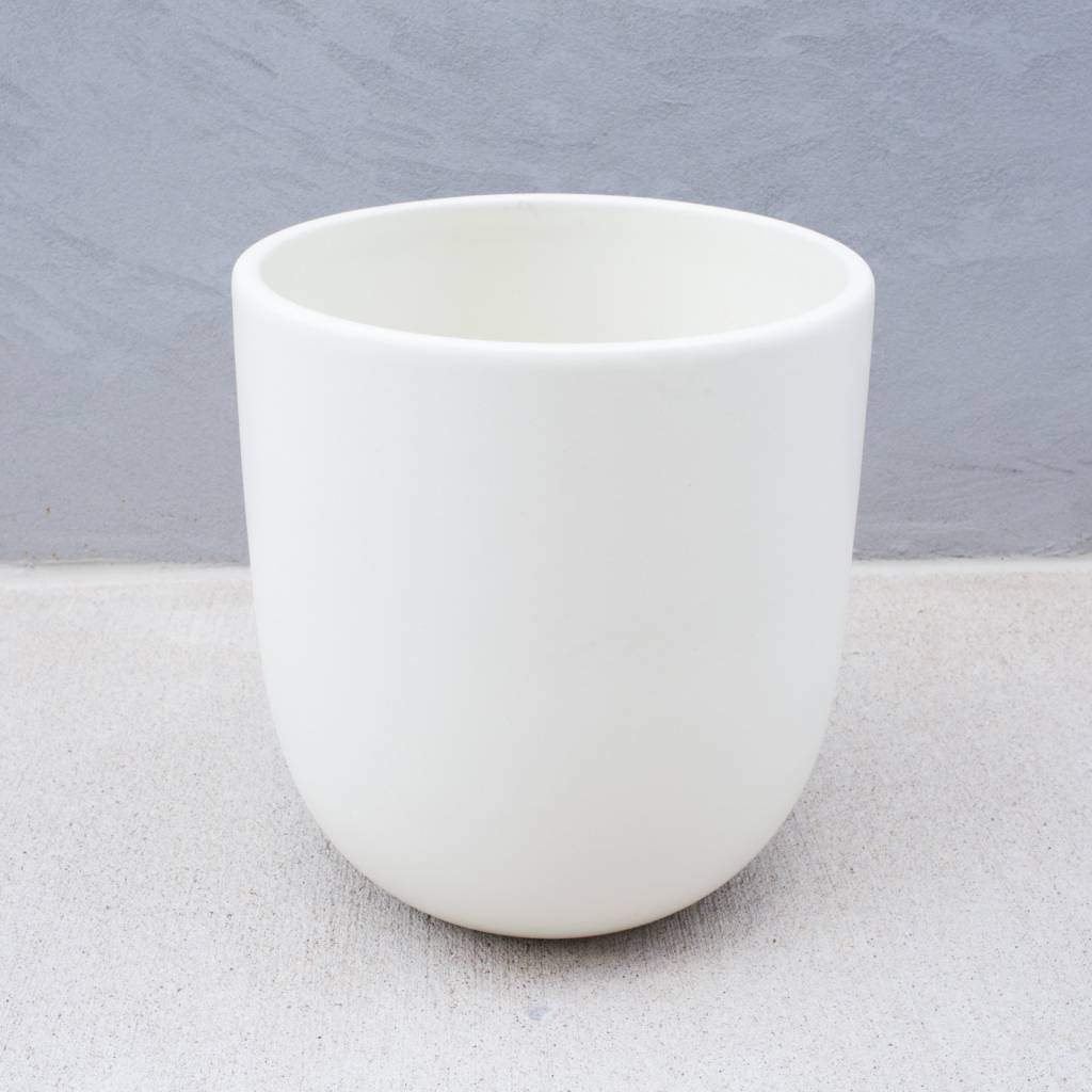 Modernica Case Study Bullet Planter, Small White