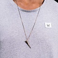 Alice Waese Silver New Nail Pendant