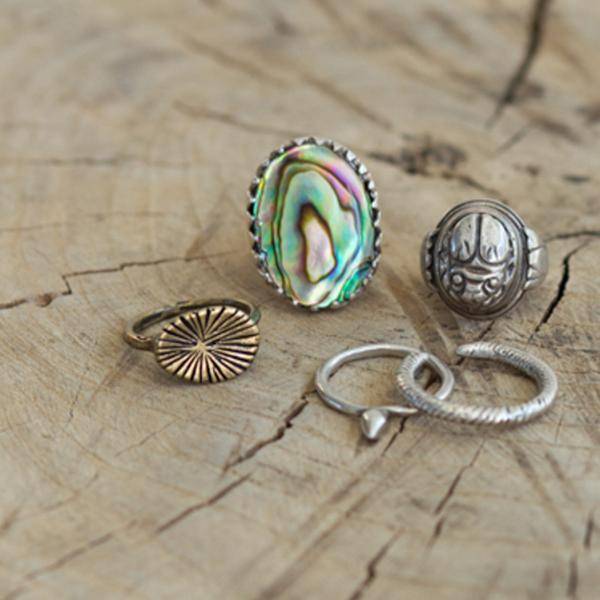 Suzannah Wainhouse Stud Ring, Silver