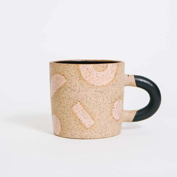 Recreation Center Pink & Black Mug