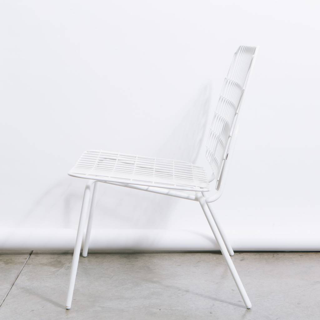 Menu WM String Lounge Chair, White, 2-pack