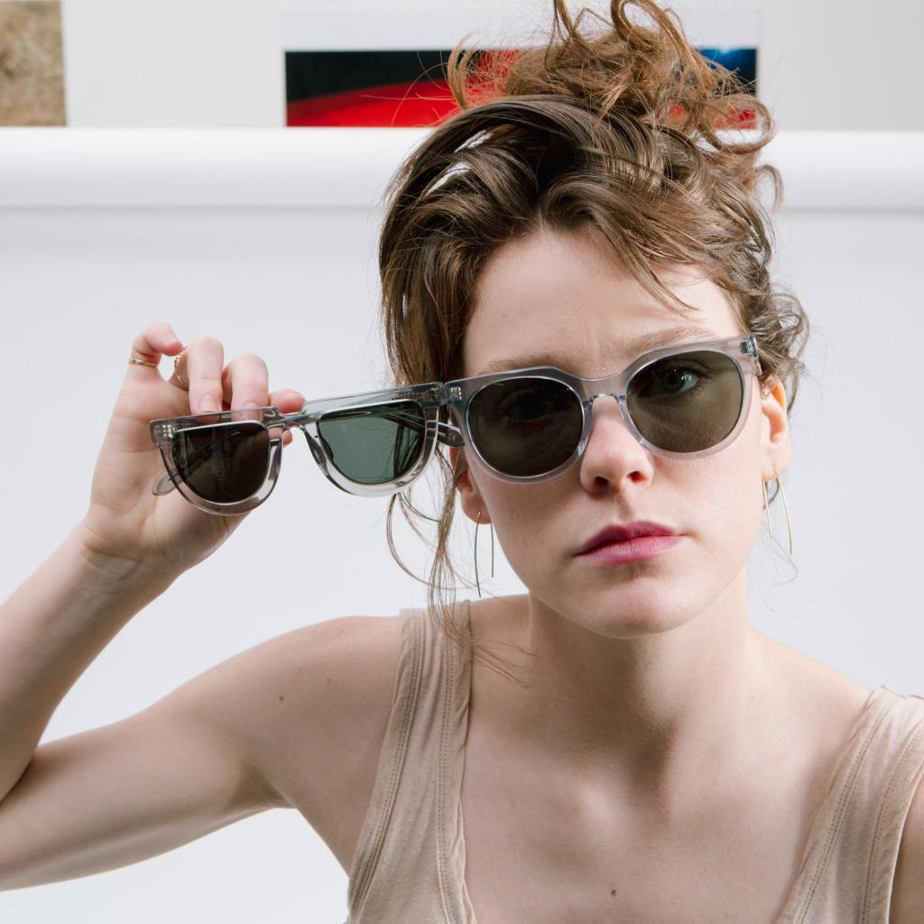 Han Kjobenhavn Hauss Sunglasses Grey Transparent