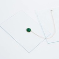 Kathryn Bentley Fine Jewelry Emerald Organic Amulet