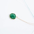 Kathryn Bentley Fine Jewelry Emerald Organic Amulet