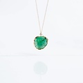 Kathryn Bentley Fine Jewelry Emerald Organic Amulet