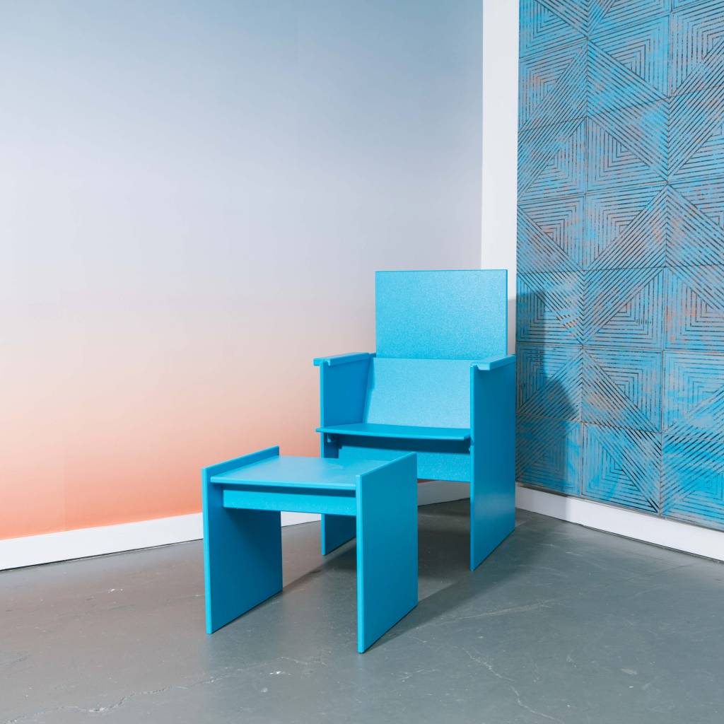 Loll Designs Sofia Side Table, Sky