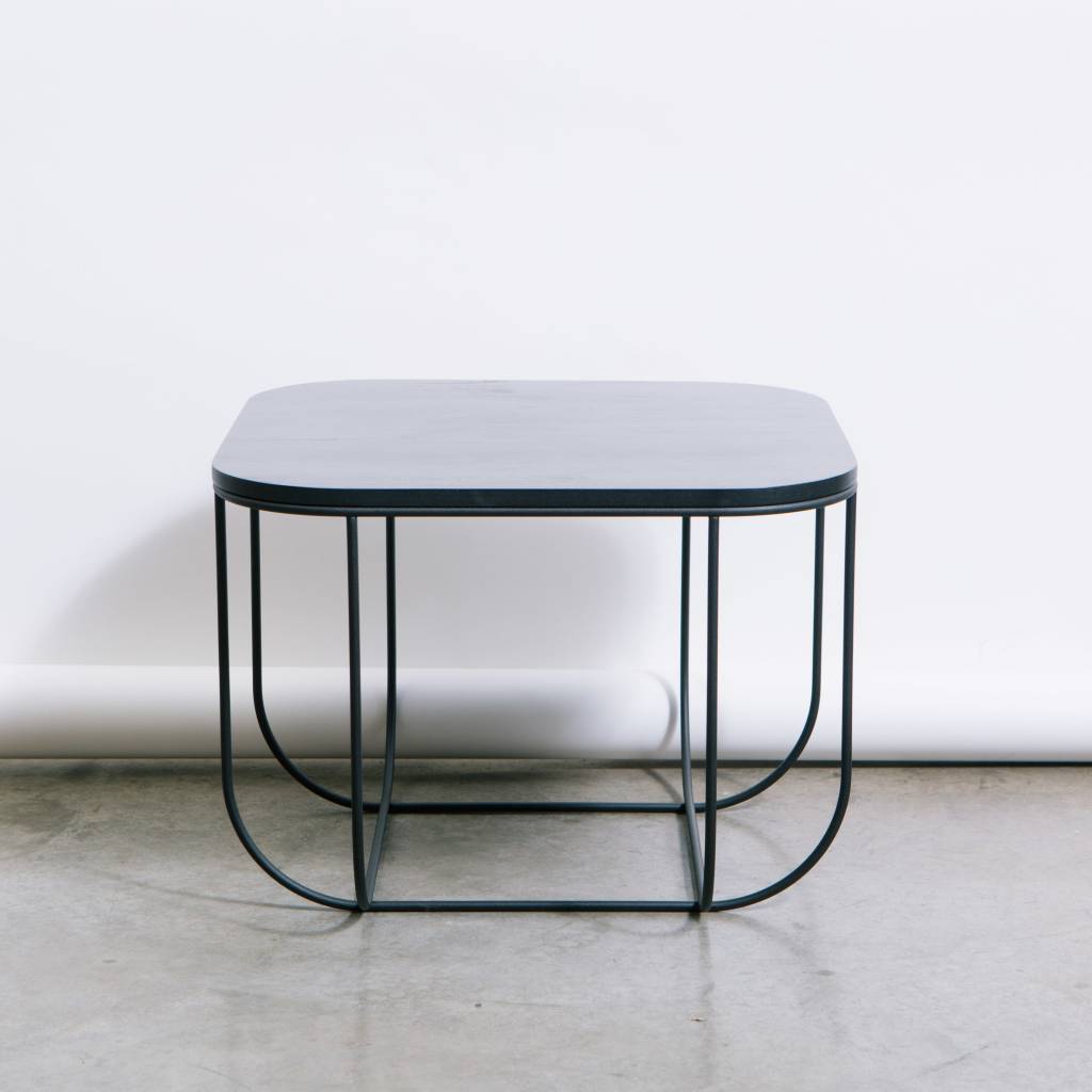 Menu Cage Table Black/Dark Ash