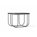 Menu Cage Table Black/Dark Ash