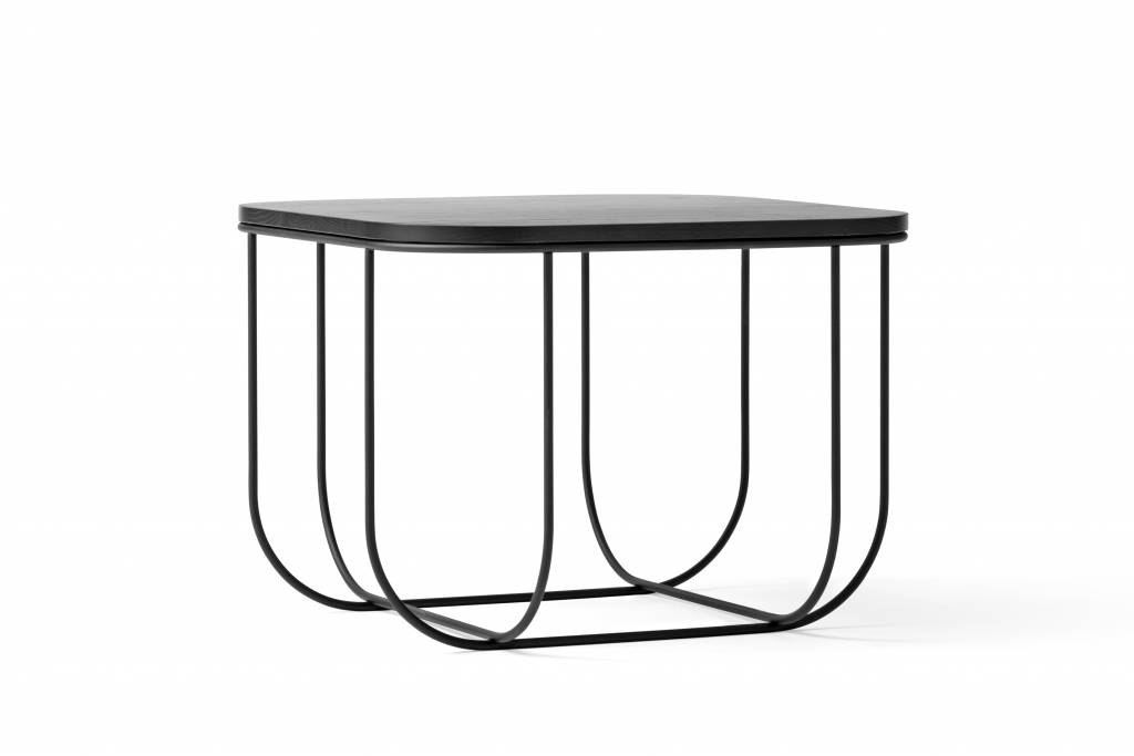 Menu Cage Table Black/Dark Ash