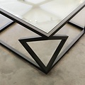 Alex Drew & No One Two Diamonds Cocktail Table in Ebonized Walnut