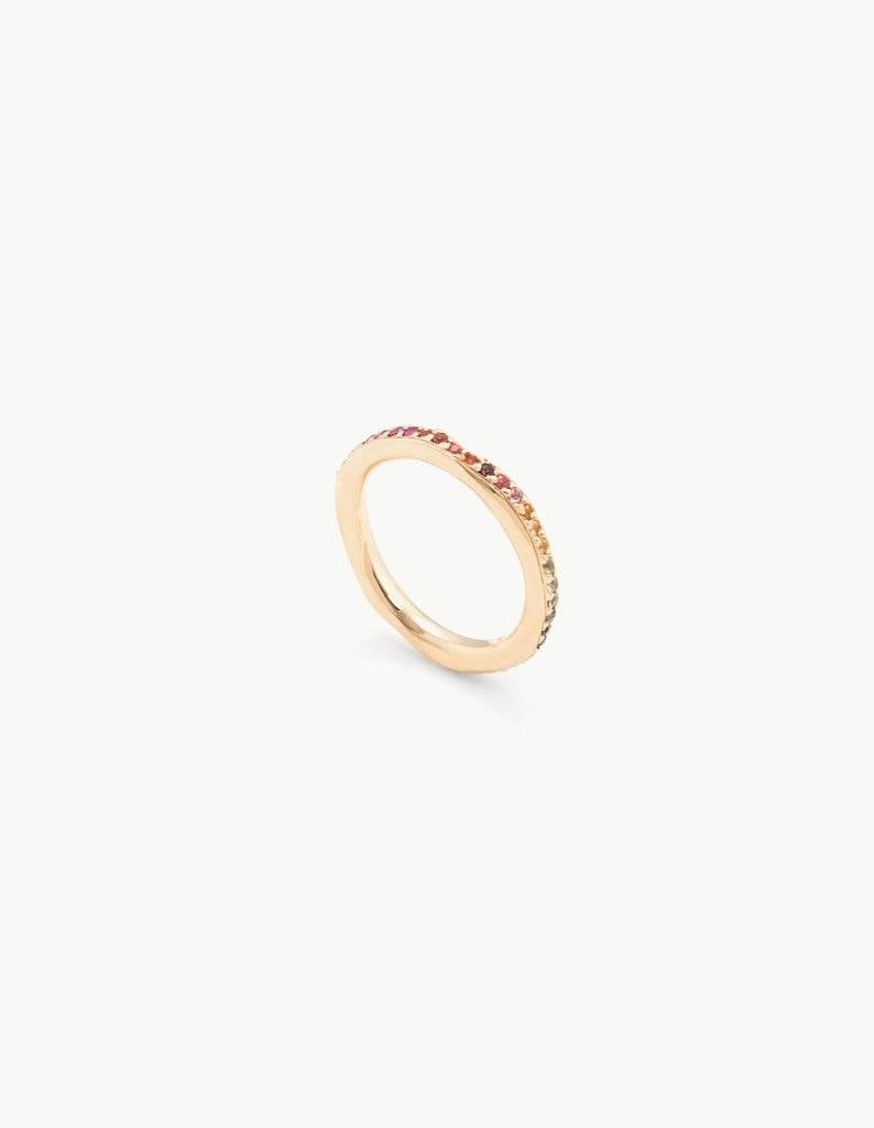 Kathryn Bentley Fine Jewelry Rainbow Eternity Band