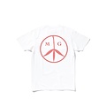 Mister Green Peace Logo Shirt White