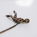 Alice Waese Silver Baby Saint Pendant