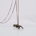 Alice Waese Silver Baby Saint Pendant