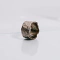 Alice Waese Silver Cut Bark Ring, Size 9