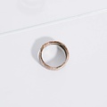 Alice Waese Silver Stitch Ring, Size 9