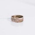 Alice Waese Silver Stitch Ring, Size 9