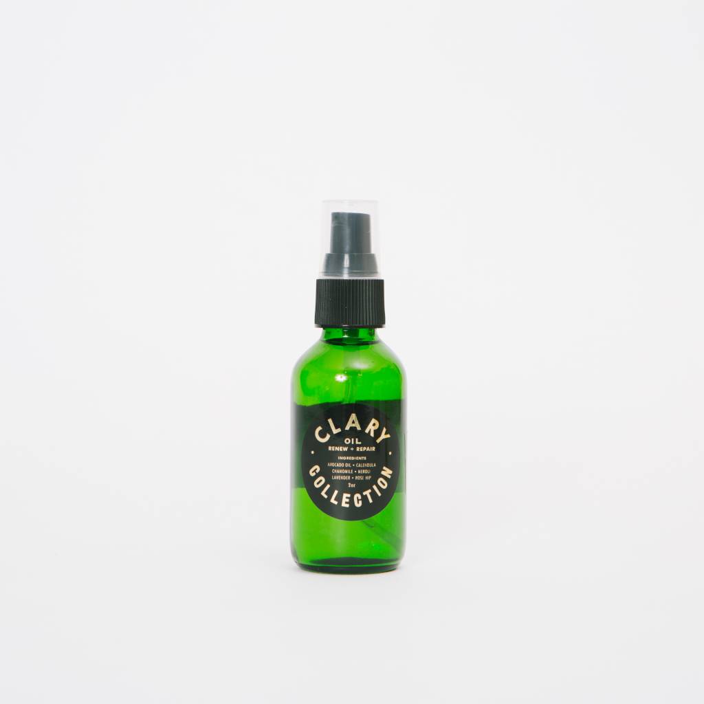 Clary Collection Tester, Clary Renew + Repair Oil