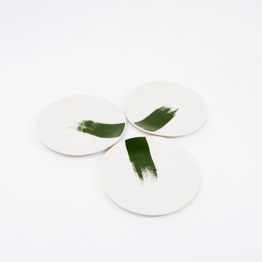 Sarah Cihat Sarah Cihat Brush Stroke Salad Plate