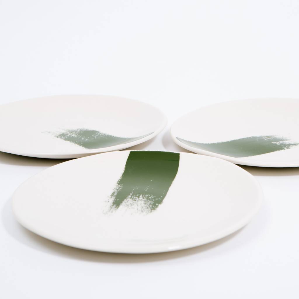 Sarah Cihat Sarah Cihat Brush Stroke Dinner Plate