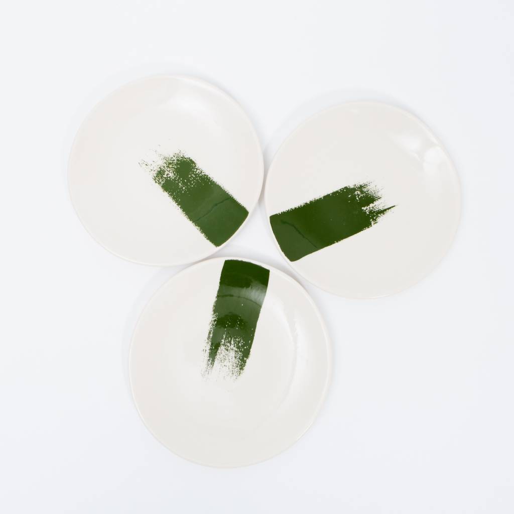 Sarah Cihat Sarah Cihat Brush Stroke Dinner Plate