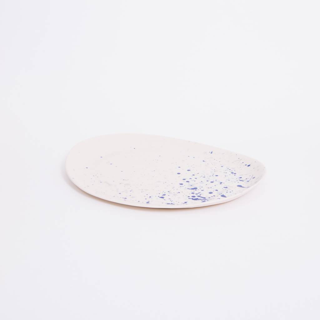 Sarah Cihat Splatter Platter, Porcelain