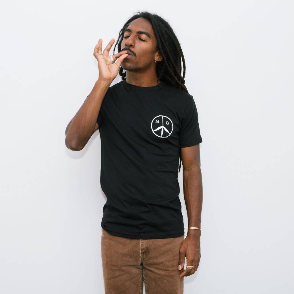 Mister Green Peace Logo Shirt Black