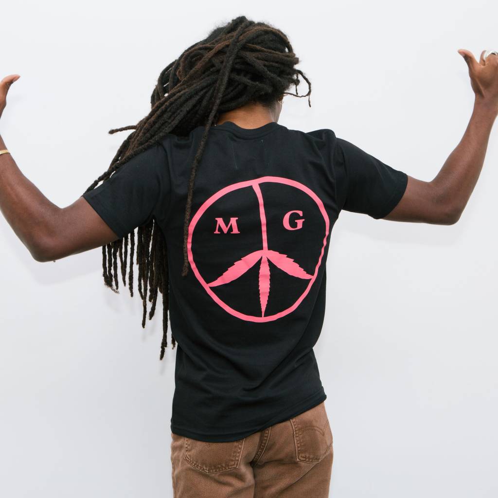 Mister Green Peace Logo Shirt Black