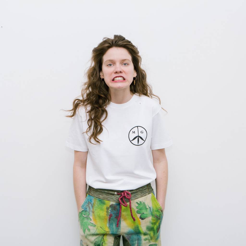 Mister Green Peace Logo Shirt White