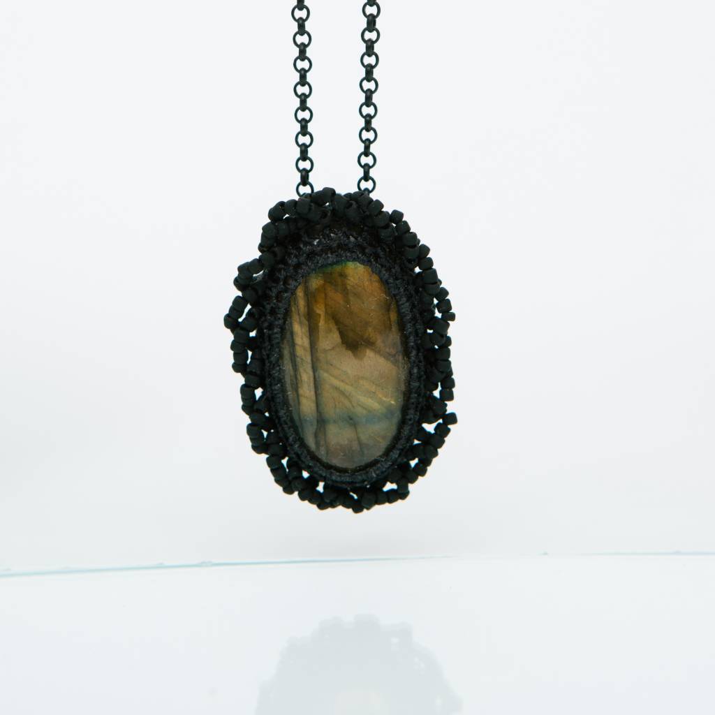 Jacki Holland Labradorite Necklace