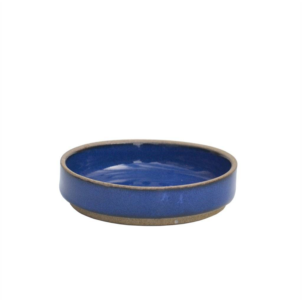 Hasami Porcelain Hasami Porcelain Plate Gloss Blue 3 1/3"