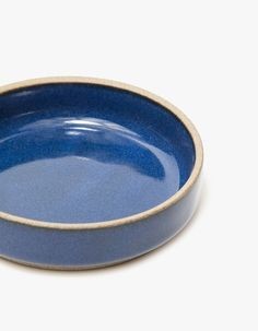 Hasami Porcelain Hasami Porcelain Plate Gloss Blue 3 1/3"
