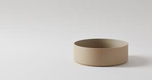 Hasami Porcelain Hasami Porcelain Cylinder Bowl, Natural