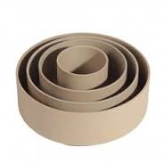 Hasami Porcelain Hasami Porcelain Cylinder Bowl, Natural