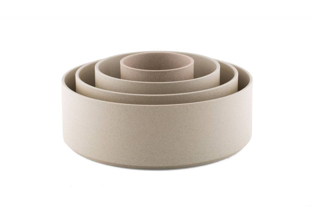 Hasami Porcelain Hasami Porcelain Cylinder Bowl, Natural