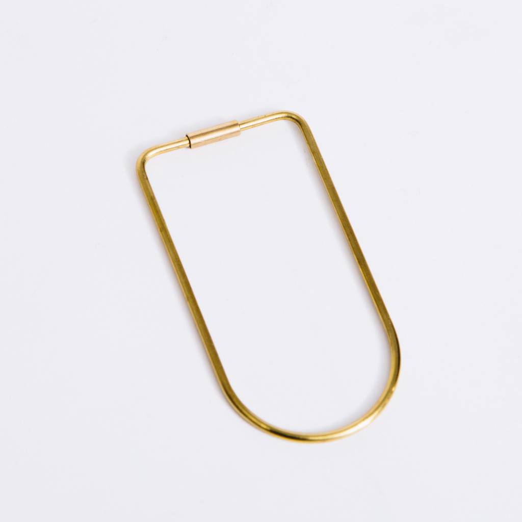 Areaware Contour Key Ring, Bend