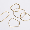Areaware Contour Key Ring, Bend