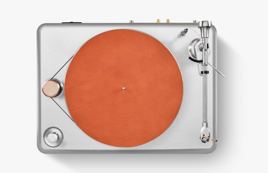 Shinola Audio The Rose Gold Runwell Turntable