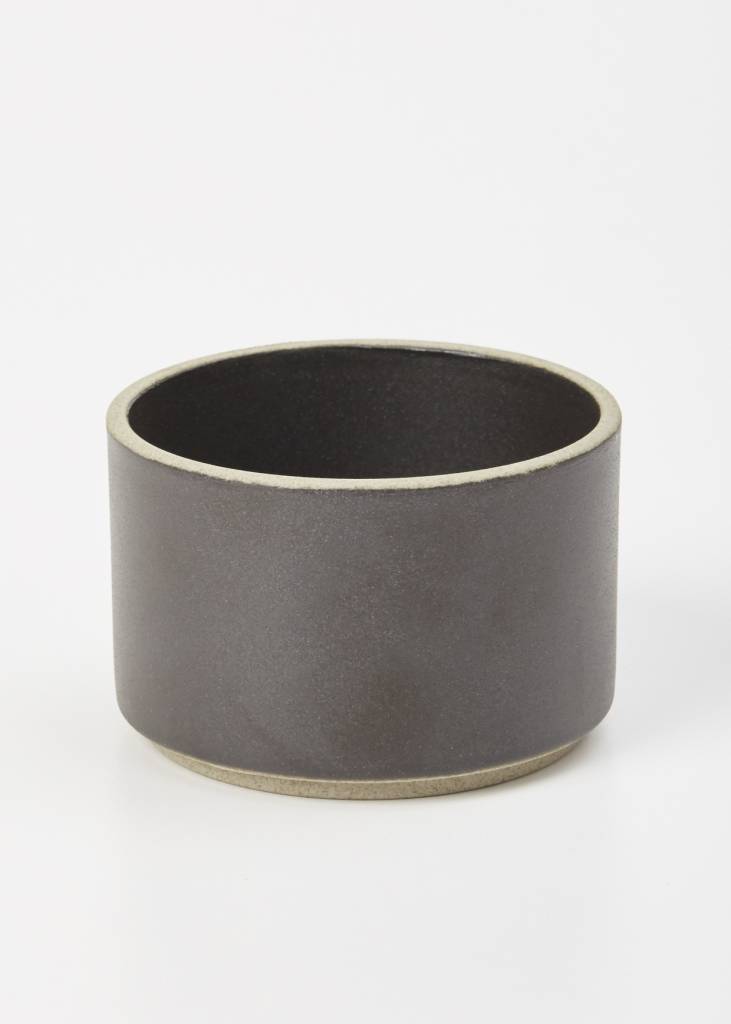 Hasami Porcelain Hasami Porcelain Cylinder Bowl, Black