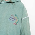 Maria Brinch Inside Out Hoodie - Green LARGE