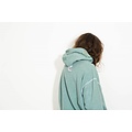 Maria Brinch Inside Out Hoodie - Green LARGE