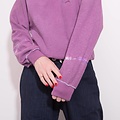 Maria Brinch Inside Out Hoodie - Purple MEDIUM