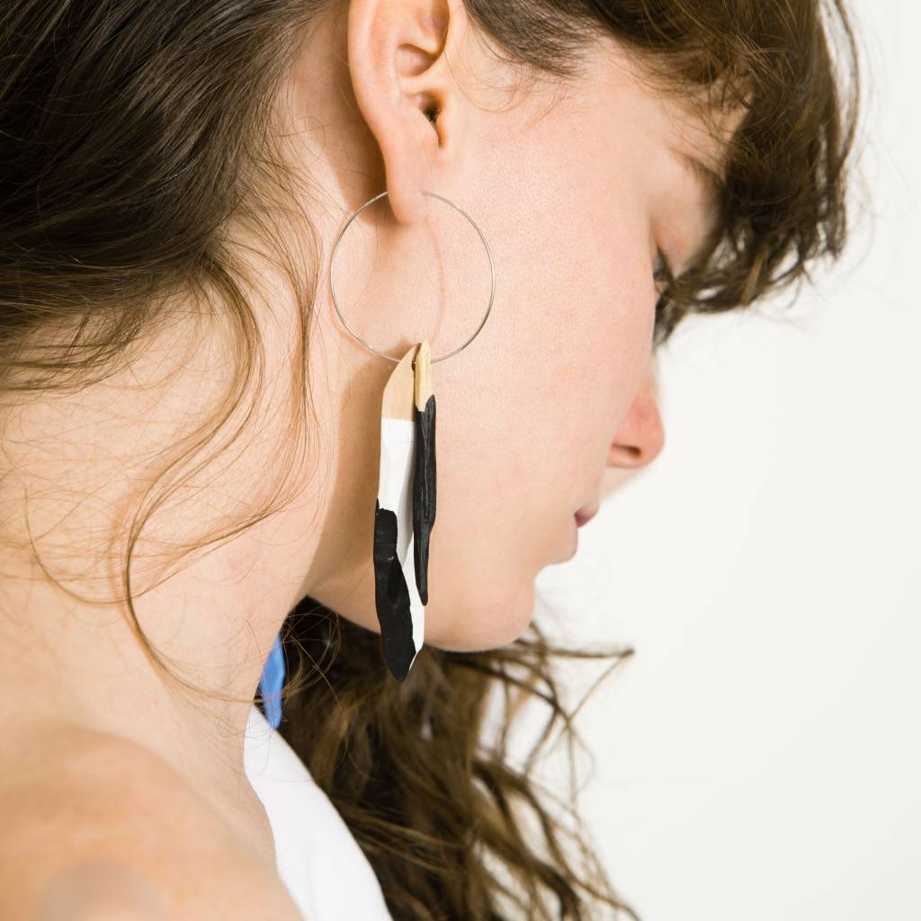 Maria Brinch Whittled Earrings