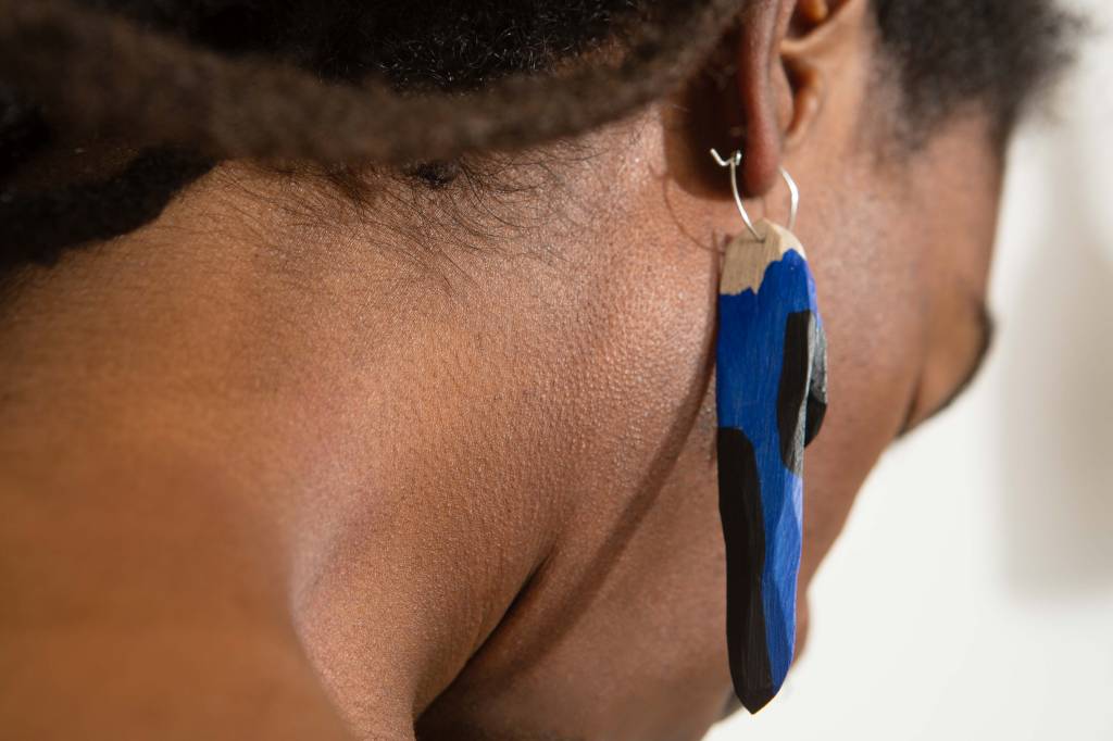 Maria Brinch Whittled Earrings