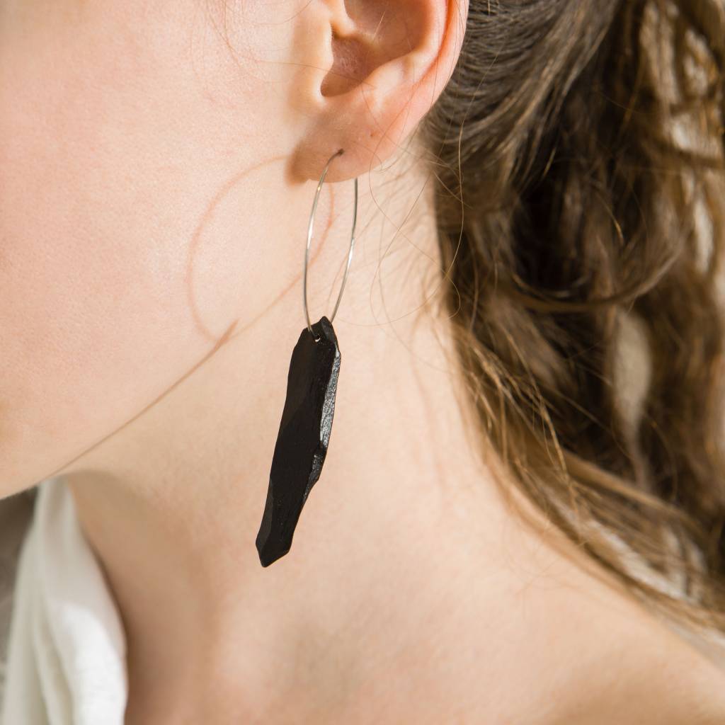 Maria Brinch Whittled Earrings