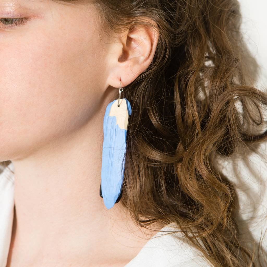 Maria Brinch Whittled Earrings